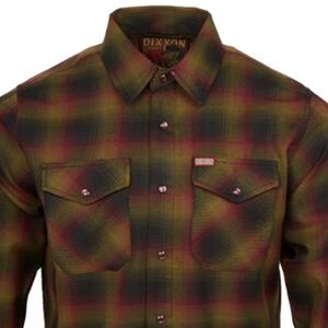Dixxon Flannel Co “ The Freddy" flannel Multicolour Plaid Button Down Shirt